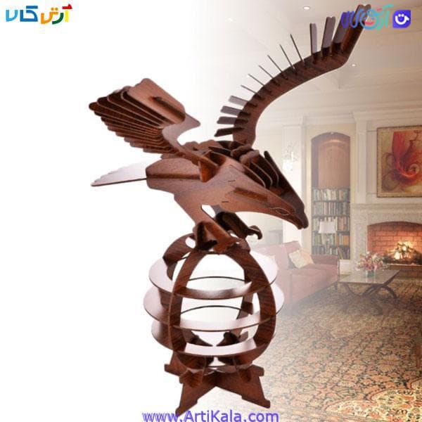پازل 3 بعدی چوبی عقاب آبان