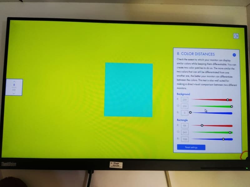 مانیتور لنوو Lenovo ThinkVision T24i (گرید B) — تصویر ۷
