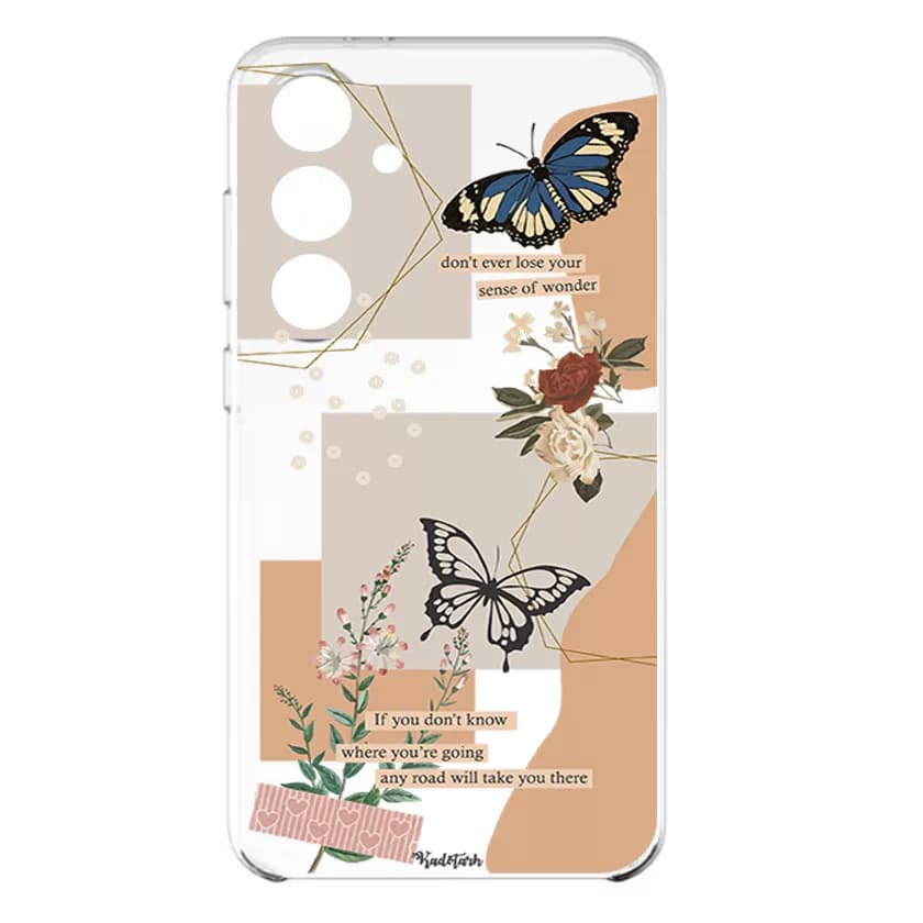 کاور طرح Butterfly مناسب برای گوشی موبایل سامسونگ Galaxy A36