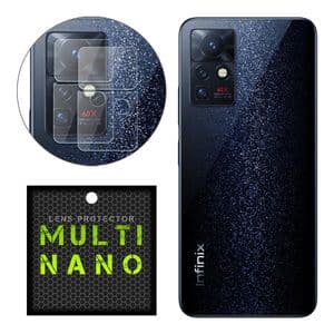 محافظ لنز دوربین مولتی نانو مدل X-L2N مناسب برای گوشی موبایل اینفینیکس Zero X Pro بسته دو عددی
