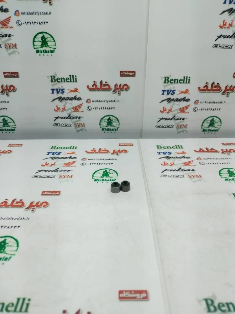 لاستیک (دود گیت گاید سوپاپ) انواع موتور پالس 180 200 220 و ns 150 200 ان اس و rs ار اس و بوکسر (باکسر) و اونجر و ls 135 ال اس و xcd اکسید اصلی (جفتی)