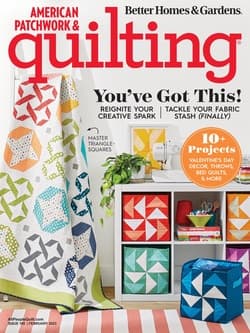 دانلود مجله American Patchwork & Quilting؛ فوریه 2023