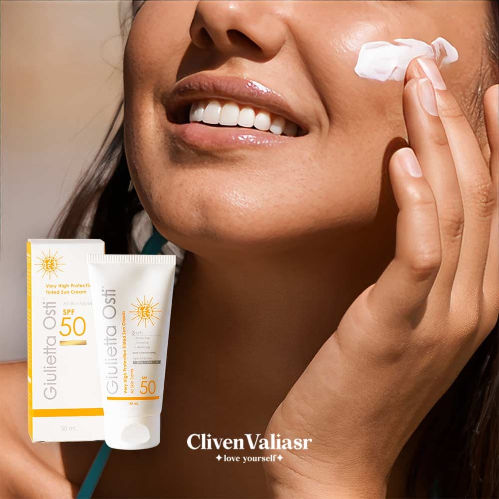کرم ضدآفتاب رنگی spf 50 جولیتااستی — تصویر ۲