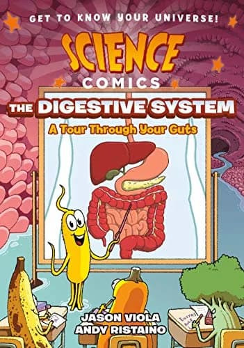 و دانلود نسخه کامل کتاب زبان اصلی Science Comics: The Digestive System: A Tour Through Your Guts Kindle Edition | دانلود کتاب خارجی