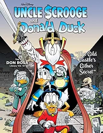 و دانلود نسخه کامل کتاب زبان اصلی Walt Disney Uncle Scrooge and Donald Duck Vol. 10: The Old Castle’s Other Secret (The Don Rosa Library) | دانلود کتاب خارجی