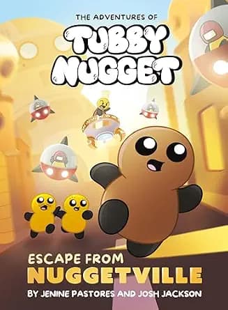 و دانلود نسخه کامل کتاب زبان اصلی The Adventures of Tubby Nugget: Escape from Nuggetville #1: A Graphic Novel | دانلود کتاب خارجی