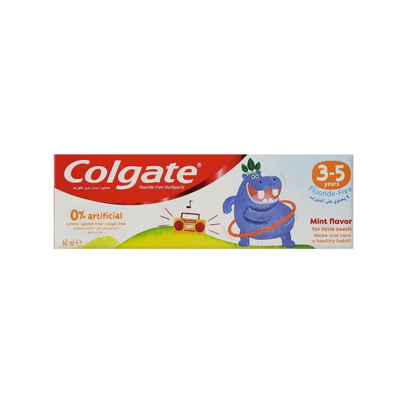 خمیردندان کودک کلگیت 3 تا 5 سال حجم 60ml