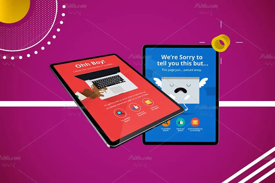 موکاپ انتزاعی تبلت آیپد پرو – Abstract iPad Pro MockUp — تصویر ۴