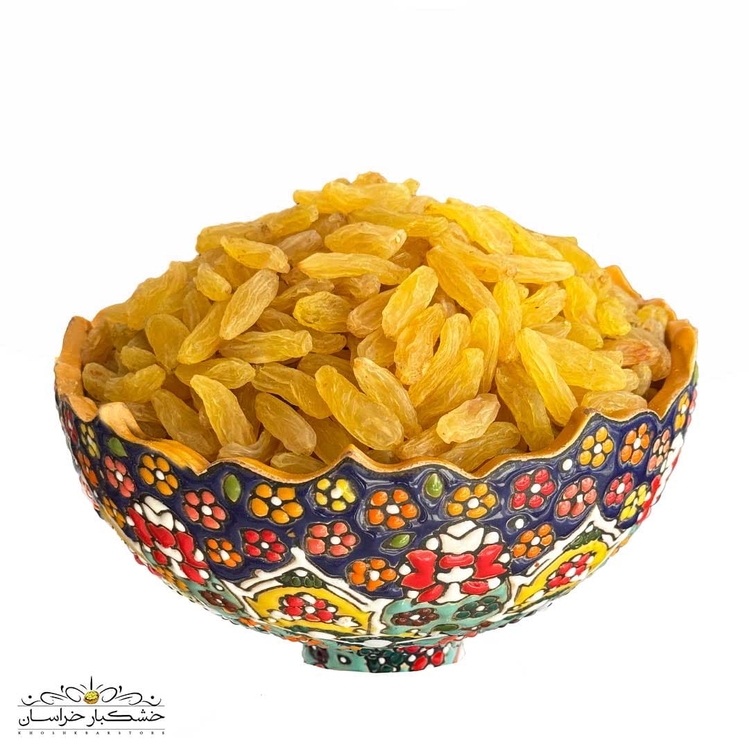 کشمش زرد قلمی لوکس (پیکامی)