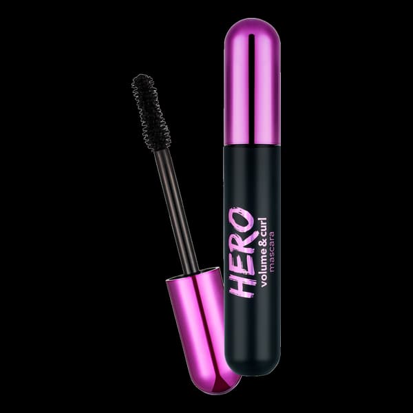 ریمل حجم‌دهنده و فرکننده فلورمار مدل Hero Volume & Curl