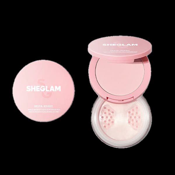 پودر فیکس دوطبقه شیگلم مدل Insta-Ready Face & Under Eye Setting Powder Duo