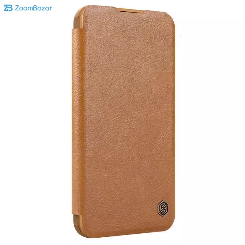 کیف کلاسوری نیلکین مدل Qin Prop Leather مناسب برای گوشی موبایل اپل iPhone 16 Pro Max — تصویر ۶