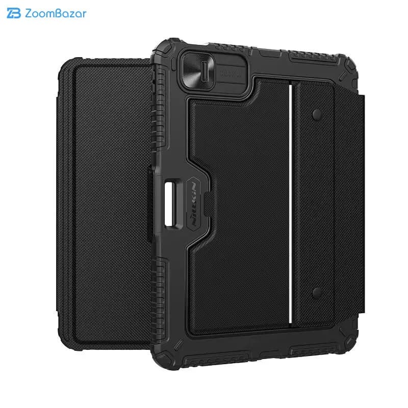 کیف کلاسوری کیبورددار نیلکین مدل Bumper Combo Backlit Keyboard مناسب برای تبلت اپل iPad Pro 11 2024 — تصویر ۶