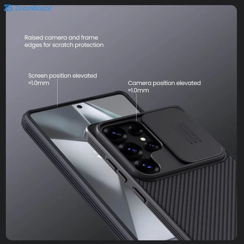 قاب نیلکین مدل CamShield Pro مناسب برای گوشی موبایل سامسونگ Galaxy S25 Ultra — تصویر ۵