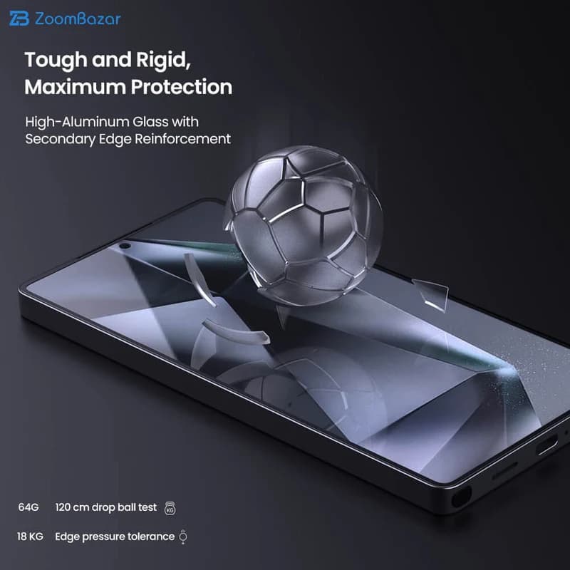 گلس نیلکین مدل H Plus Pro مناسب برای گوشی موبایل سامسونگ Galaxy S25 Ultra — تصویر ۱۱