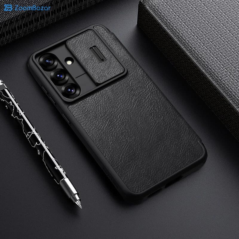 کیف کلاسوری نیلکین مدل Qin Pro مناسب برای گوشی موبایل سامسونگ Galaxy S25 Plus — تصویر ۴