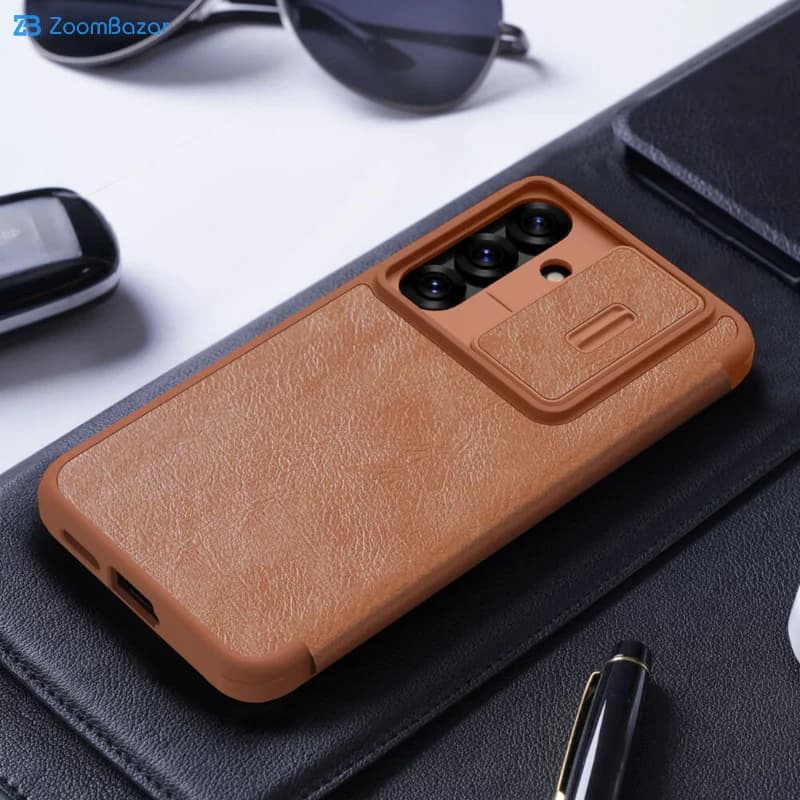 کیف کلاسوری نیلکین مدل Qin Pro مناسب برای گوشی موبایل سامسونگ Galaxy S25 Plus — تصویر ۷