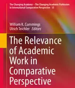 دانلود کتاب The Relevance of Academic Work in Comparative Perspective