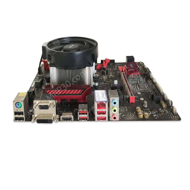 باندل MSI B350M Gaming Pro + Ryzen 5 2400G + FAN AM4 استوک — تصویر ۲
