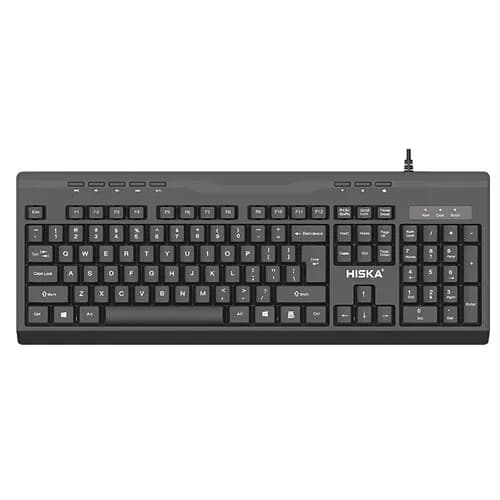 کیبورد سیمی هیسکا | Hiska Keyboard HX-KE200