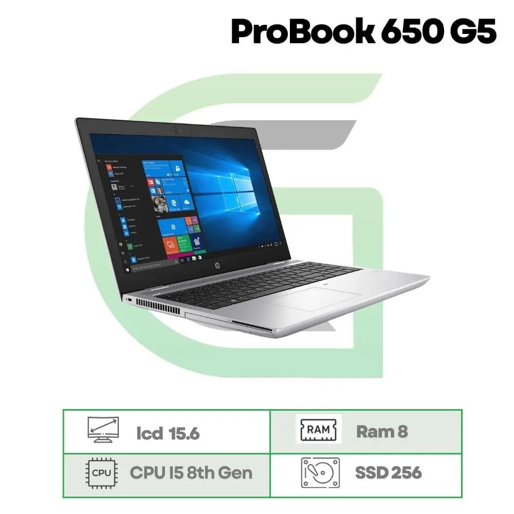 لپ تاپ استوک ProBook650 G5 i5 8th hp