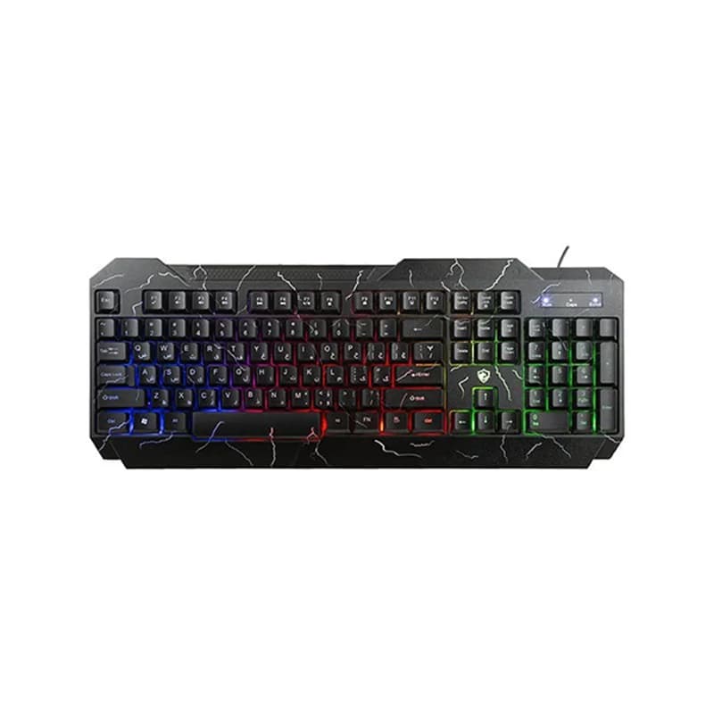 کیبورد باسیم گیمینگ بیاند مدل BGK-9500 با حروف فارسی