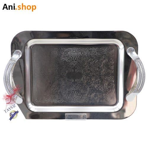 سینی استیل پذیرایی کد 65