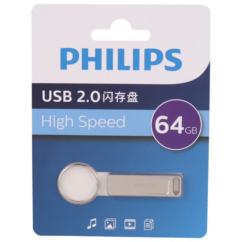 فلش 64 گیگ فیلیپس Philips FM21UA064A/93-F — تصویر ۲