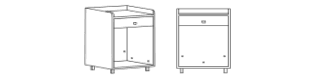 فایل و کشو نیلپر مدل ODF-557-X