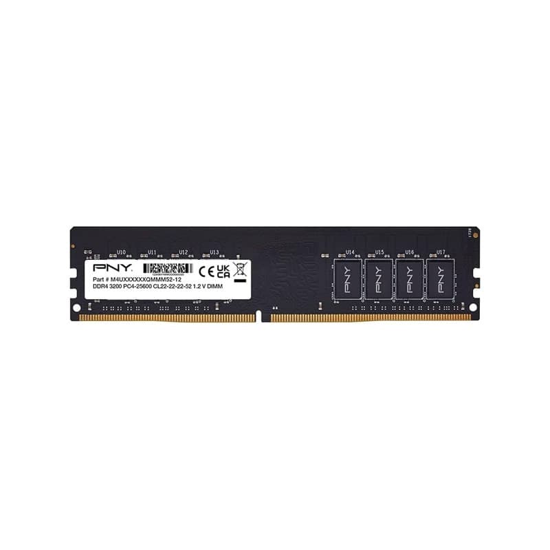 رم دسکتاپ DDR4 تک کاناله 3200 مگاهرتز CL22 پی ان وای مدل Performance ظرفیت 16 گیگابایت