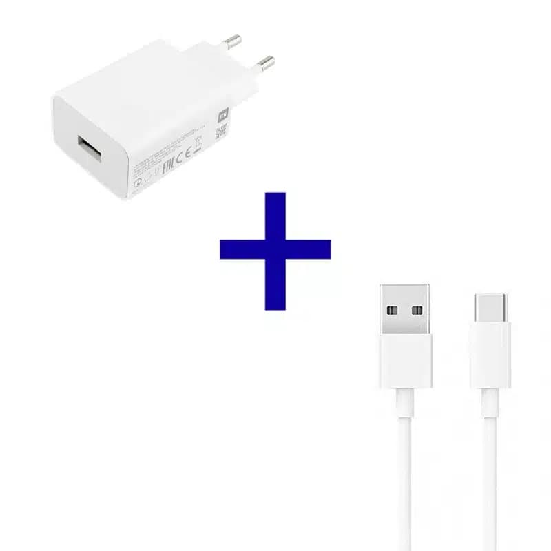 شارژر اصلی پوکو ام 6 پرو فایوجی شیائومی Poco M6 Pro 5G + سوزن سیم‌کارت طرح‌دار