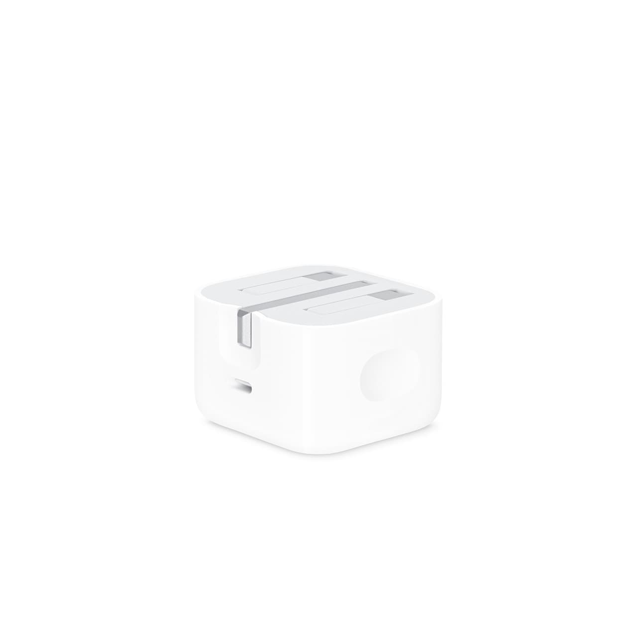 شارژر دیواری اپل 3 پین 20W – B/A – سفید — تصویر ۳