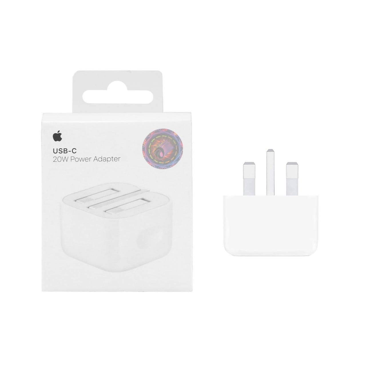 شارژر دیواری اپل 3 پین 20W – B/A – سفید