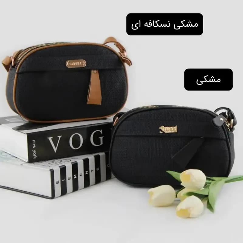 کیف پاسپورتی کنفی ابعاد 22 در 16 در 8 سانتیمتر روزمره و مدرسه دانشگاه — تصویر ۳