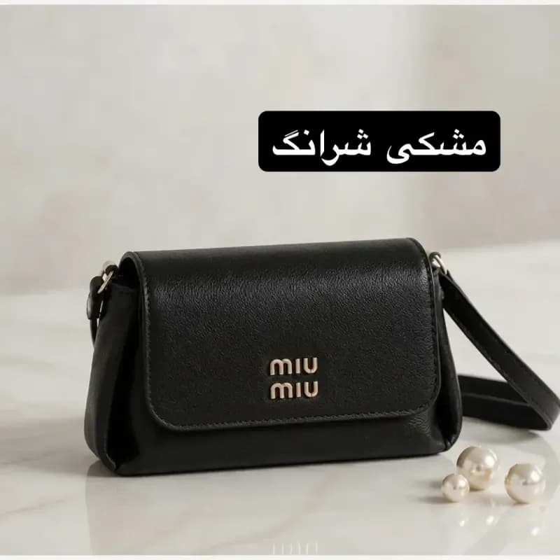 کیف پاسپورتی زنانه چرم مصنوعی مگنتی رنگ مشکی مناسب اداری رسمی مجلسی — تصویر ۵