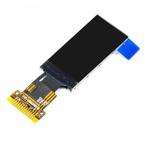نمایشگر تمام رنگ 0.96 اینچ TFT دارای ارتباط SPI و درایور ST7735
