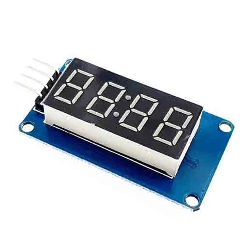 ماژول نمایشگر سون سگمنت 4 رقمی TM1637