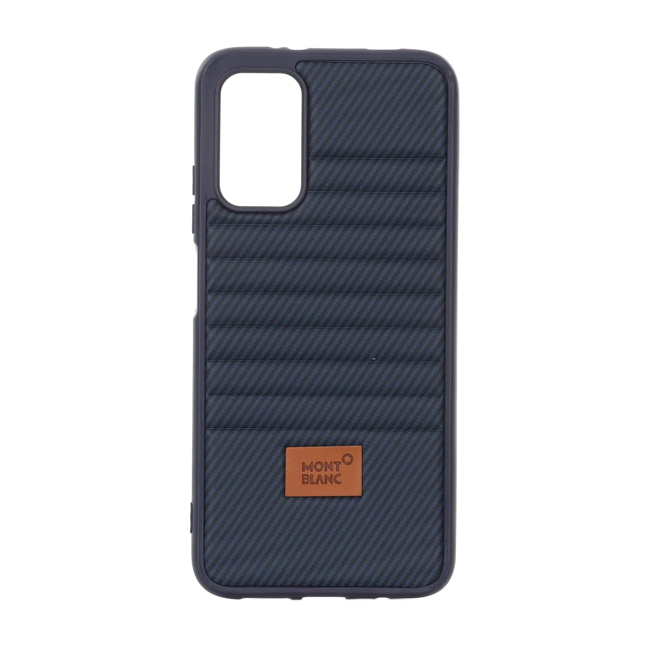 قاب Mont Blanc پافری طرح هاشور Xiaomi Poco M3 / Redmi 9T 4G – سرمه ای