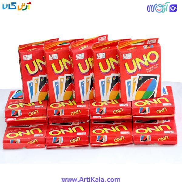 بازی فکری اونو 108 کارت ( بسته 24 عددی)