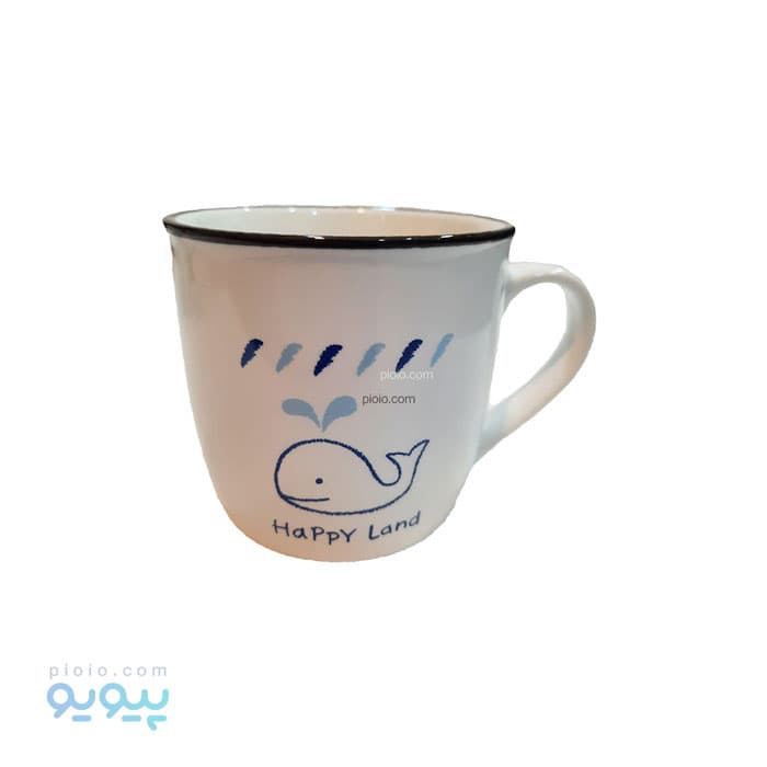ماگ سرامیکی مدل happy land عمده و کارتنی