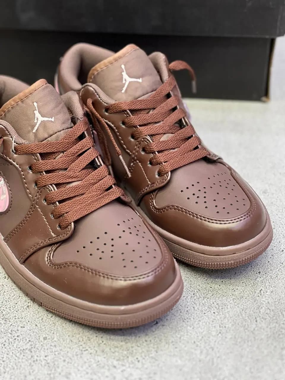 جردن وان لو قهوه ای وارداتی | Air Jordan 1 Low — تصویر ۳
