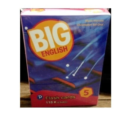 Big English 5 Flash Cards (فلش کارت)