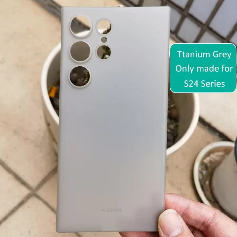 کاور کی -زد دوو مدل Air Skin مناسب برای گوشی موبایل سامسونگ Galaxy S24 Ultra — تصویر ۳