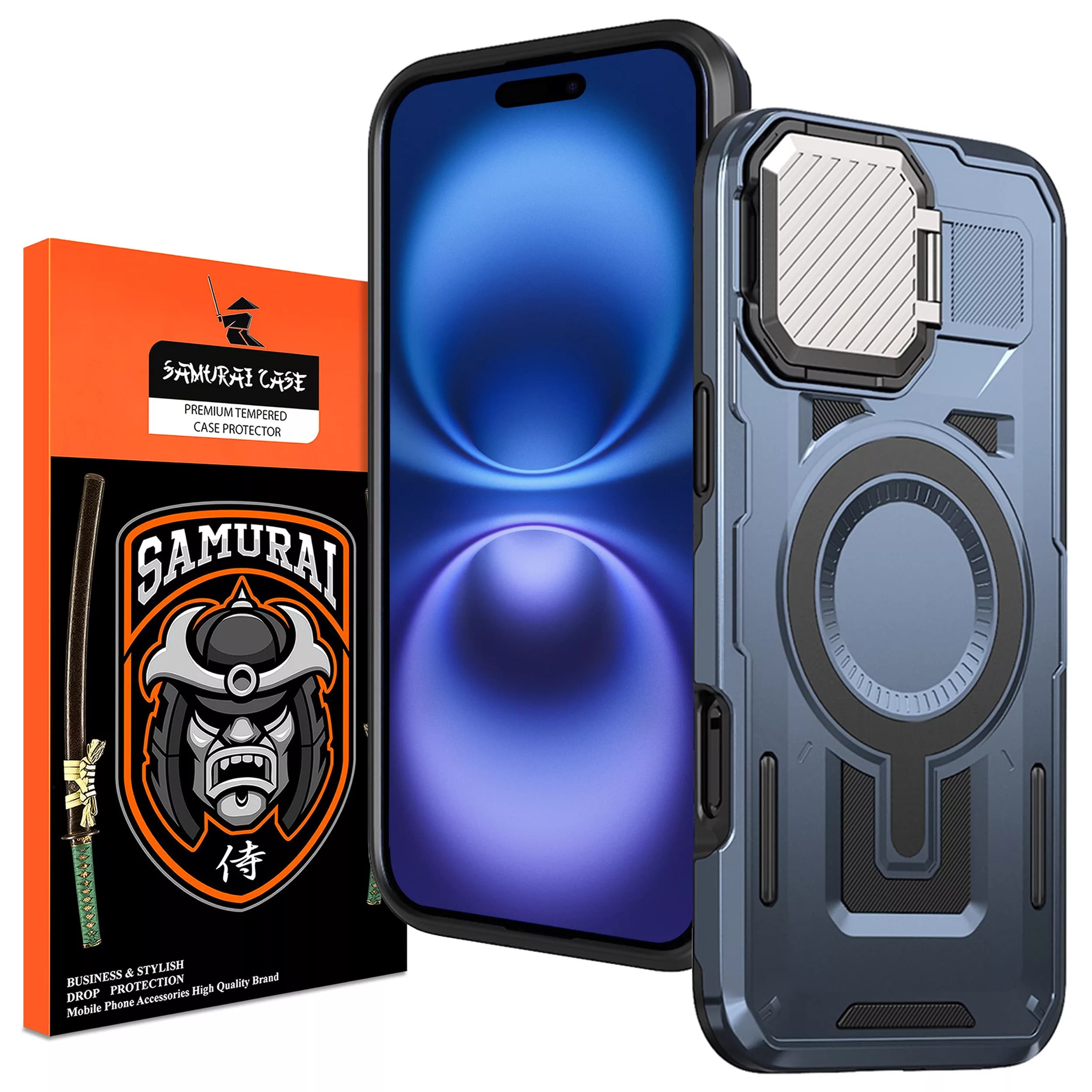 کاور سامورایی مدل Predator مناسب برای گوشی موبایل اپل iPhone 16