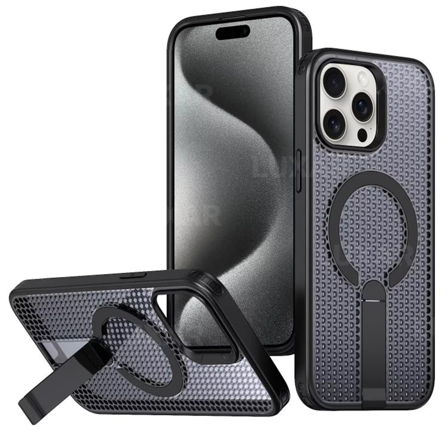 کاور لوکسار مدل 15promax _AirMag مناسب برای گوشی موبایل اپل iPhone 15 Pro Max — تصویر ۳