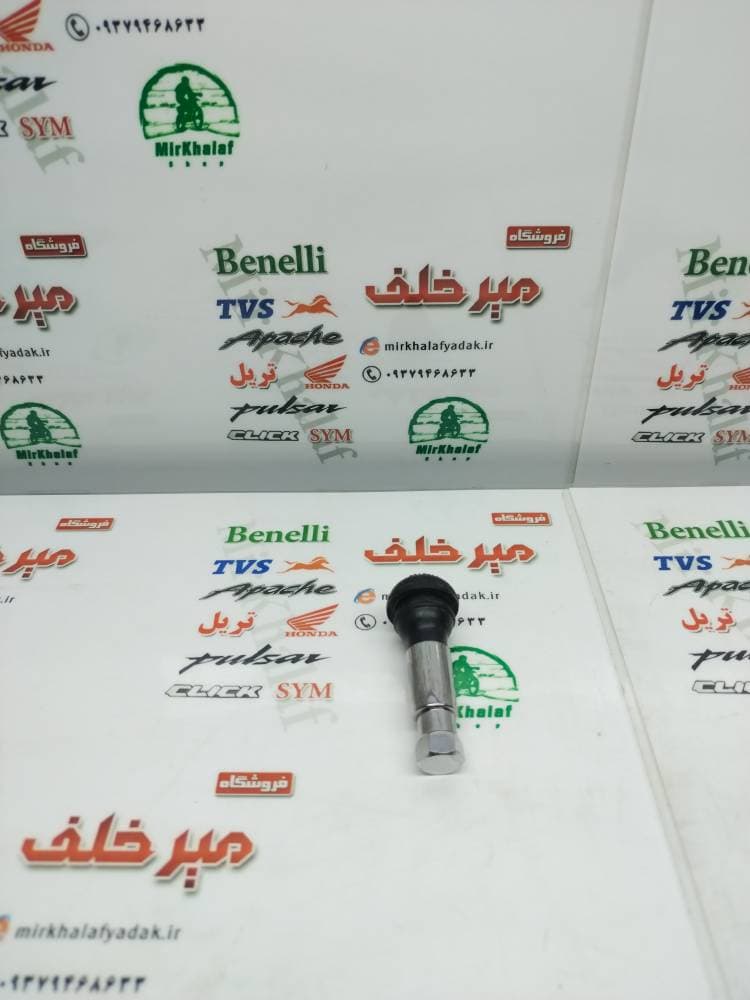 والف لاستیک و تایر تیوبلس پلاستیکی بلند نقره ای