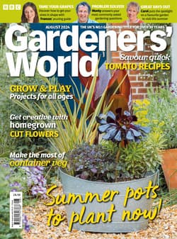 دانلود مجله BBC Gardeners World؛ آگوست 2024