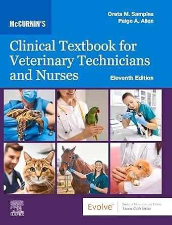 و دانلود نسخه کامل کتاب McCurnin’s Clinical Textbook for Veterinary Technicians and Nurses E-Book original pdf