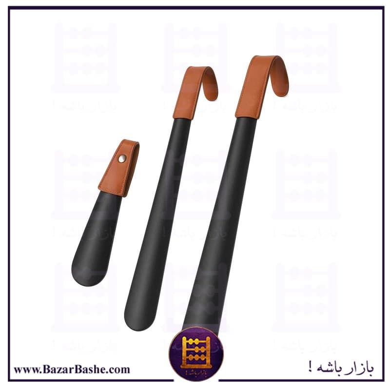 پاشنه‌کش فلزی با دسته چرمی سایز بندی متنوع