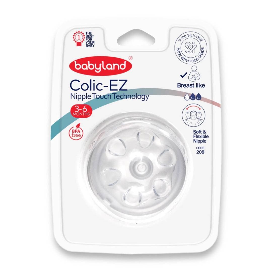 سر شیشه کولیک ایز 3 تا 6 ماه بیبی لند baby land کد 208